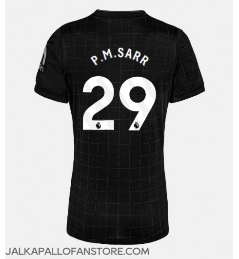 Tottenham Hotspur Pape Matar Sarr #29 Vieraspaita Naisten 2025-26 Lyhythihainen Tottenham Hotspur Pape Matar Sarr #29 Vieraspaita Naisten 2025-26 Lyhythihainen